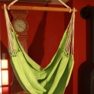 Hængestol i lysegrøn i 100% bomuld