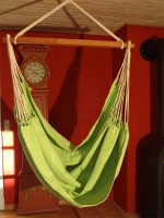 Hængestol i lysegrøn i 100% bomuld